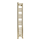 Toreno Heated Towel Rail – Brushed Brass – 300 x 1600mm – Straight Bars