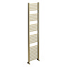 Toreno Heated Towel Rail – Brushed Brass – 400 x 1800mm – Straight Bars