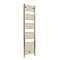 Toreno Heated Towel Rail – Brushed Brass – 500 x 1800mm – Straight Bars