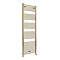 Toreno Heated Towel Rail – Brushed Brass – 600 x 1800mm – Straight Bars