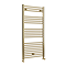 Toreno Heated Towel Rail – Matt Black – 600 x 1200mm – Straight Bars