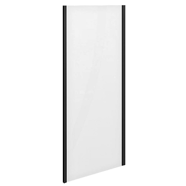 Toreno Matt Black 760 x 1900mm Side Panel