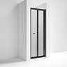 Toreno Matt Black 800 x 1900 Bi-Fold Shower Door