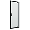 Toreno Matt Black 800 x 1900 Pivot Shower Door