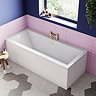 Toreno Modern Bathroom Suite (with Double Ended Bath) Various Sizes  Profile Large Image