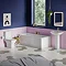 Toreno Modern Bathroom Suite (with Double Ended Bath) Various Sizes Large Image