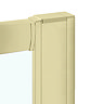 Toreno Profile Extension Top Cover Cap Kit - Brushed Brass