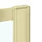 Toreno Profile Extension Top Cover Cap Kit - Brushed Brass