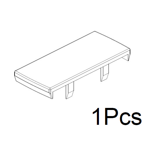 Toreno Profile Extension Top Cover Cap Kit - Matt Black