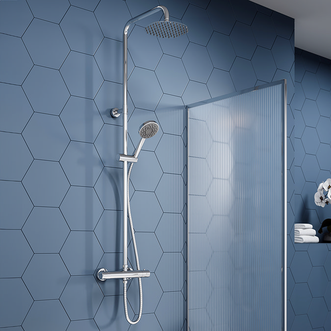 Toreno Round L-Shaped Complete Bathroom Package