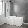 Toreno Round L-Shaped Complete Bathroom Package