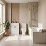 Toreno Round Single Ended Bath Complete Bathroom Package
