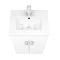 Toreno White 500mm Vanity Unit (Flat Packed)  Standard Large Image