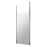 Toronto 1000mm Wet Room Screen + 2 Ceiling Poles Large Image