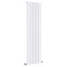 Toronto Aluminium White 1800 x 470mm Tall Vertical Radiator - 5 Sections Large Image