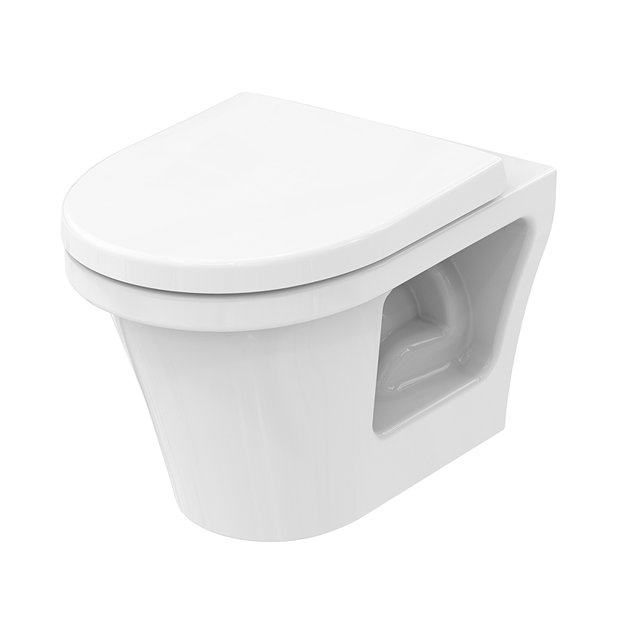 Toto CF Rimless Wall Hung Toilet + Soft Close Seat