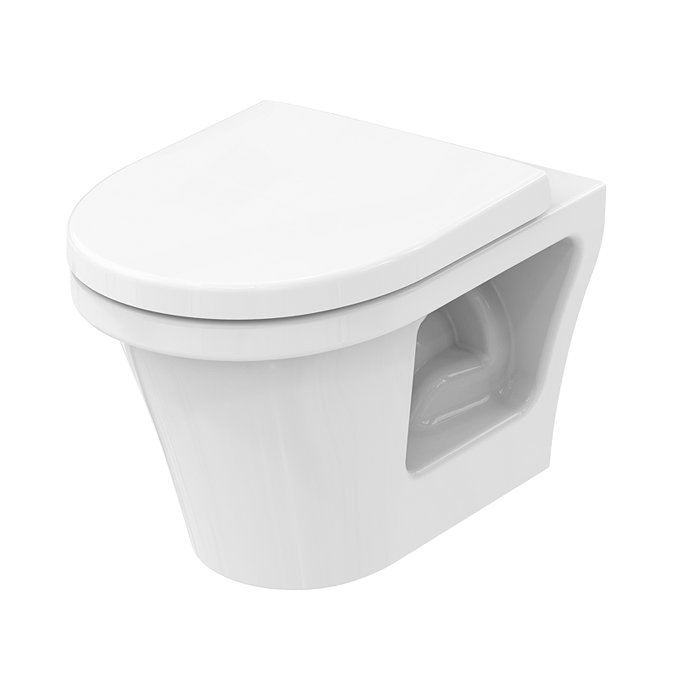 Toto CF Rimless Wall Hung Toilet + Soft Close Seat