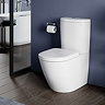 Toto NC Rimless BTW Close Coupled Toilet + Soft Close Seat