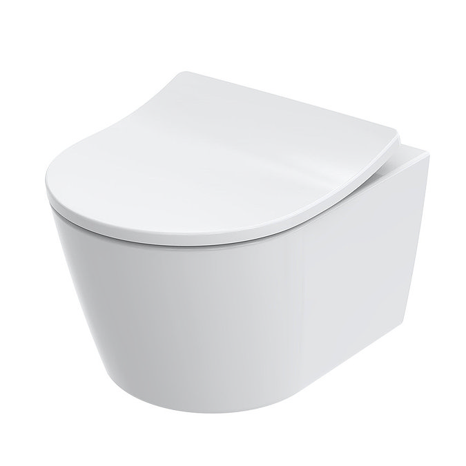 Toto RP Compact Rimless Wall Hung Toilet + Soft Close Seat