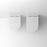 Toto RP Compact Rimless Wall Hung Toilet + Soft Close Seat