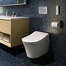 Toto Washlet RG Lite Rimless Wall Hung Shower Toilet & Remote Control
