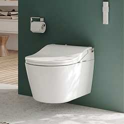 Toto Washlet RW Auto Flush Wall Hung Smart Toilet