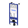 Toto Washlet RX EWATER+ Auto Flush Wall Hung Shower Toilet + Concealed WC Cistern with Wall Hung Frame