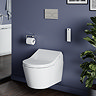Toto Washlet RX EWATER+ Auto Flush Wall Hung Shower Toilet + Concealed WC Cistern with Wall Hung Frame