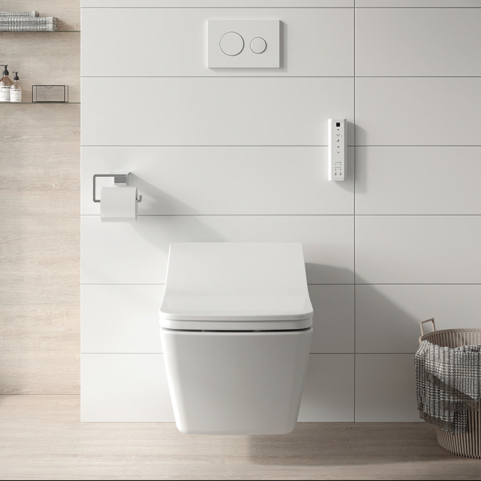 Toto Washlet SX Rimless Wall Hung Shower Toilet & Remote Control