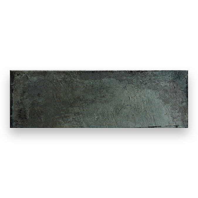 Toulon Rustic Blue Gloss Wall Tiles - 100 x 300mm