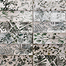 Toulon Rustic Floral Decor Gloss Wall Tiles - 100 x 300mm