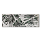 Toulon Rustic Floral Decor Gloss Wall Tiles - 100 x 300mm