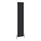 Traditional 1800 x 380mm Vertical 2 Column Anthracite Radiator
