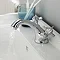 Ultra Traditional Beaumont Mono Basin Mixer Tap + Pop Up Waste - I345X  Profile Large Image
