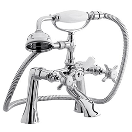 Traditional 1/2" Bath Shower Mixer - Chrome - IJ324 Medium Image
