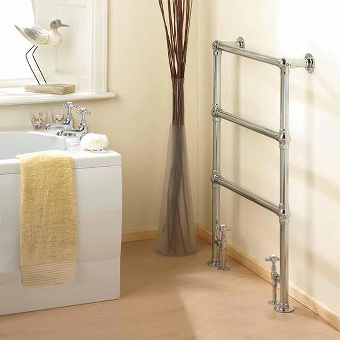 Hudson Reed Traditional Countess Heated Towel Rail - Chrome - HT301 Profile Large Image