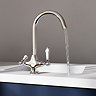 Bower Dual-Lever Traditional Kitchen Tap