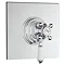 Hudson Reed Traditional Dual Concealed Thermostatic Shower Valve - Chrome - A3091C Large Image