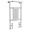 Hudson Reed Traditional Earl Heated Towel Rail - Chrome - HT306 Profile Large Image