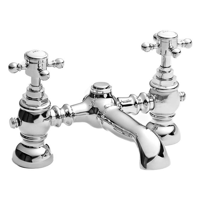 Ultra Traditional Edwardian York Bath Filler - TED303 Large Image