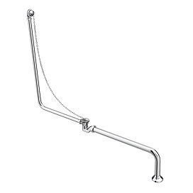 Traditional Exposed Bath Waste Kit Including Shallow P Trap Large Image