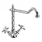 Ultra Traditional French Classic Sink Mixer - Chrome - KB305 Large Image