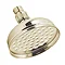 Traditional Gold 5" Apron Rose Shower Head with Swivel Joint Profile Large Image
