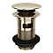 Traditional Gold Click Clack Basin Waste and Bottle Trap Package Feature Large Image
