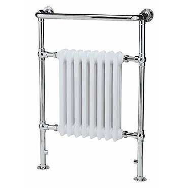 Traditional Heated Towel Rail 640 x 945mm - Chrome - Ex Display Profile Large Image