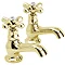 Ultra Traditional Nostalgic Basin Taps - Antique Gold - X451 Large Image