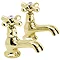 Ultra Traditional Nostalgic Bath Taps - Antique Gold - X452 Large Image