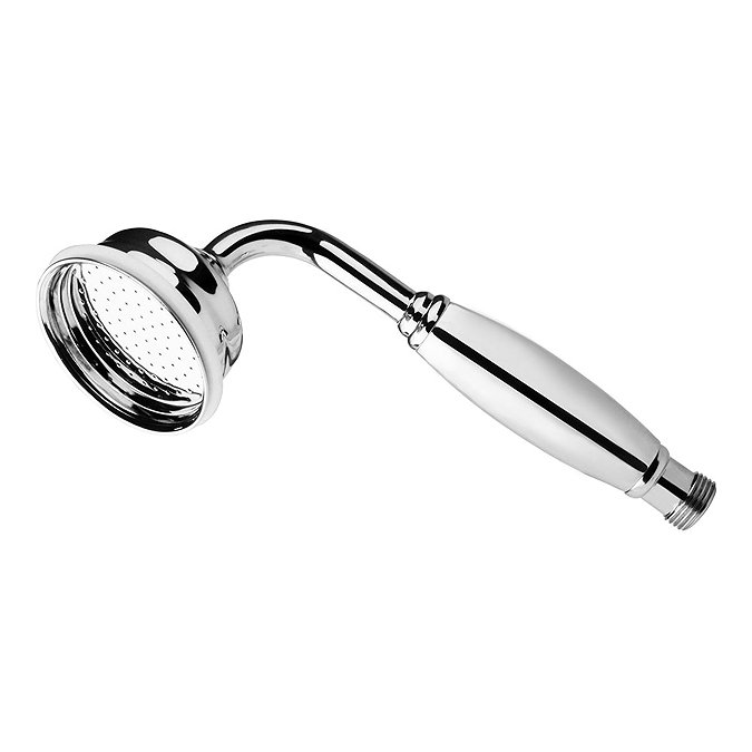 Traditional Shower Handset with Chrome Handle Large Image