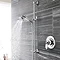 Traditional Shower Slide Rail Kit - Chrome - ITY310  Profile Large Image