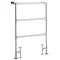 Ultra Traditional Stanford Heated Towel Rail - Chrome - HW301 Large Image